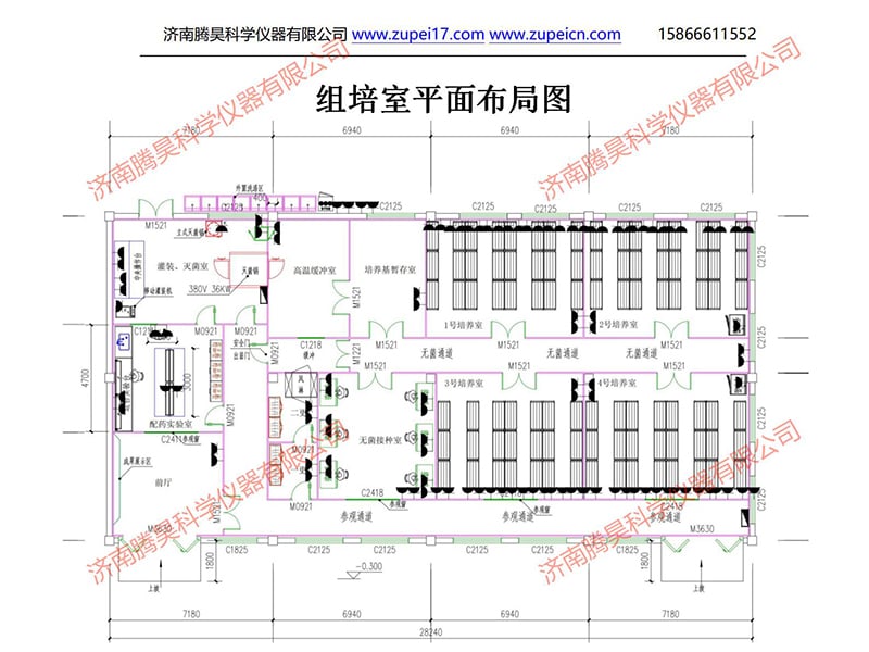 江西組培室建設